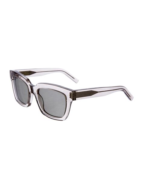 saint laurent clear sunglasses.